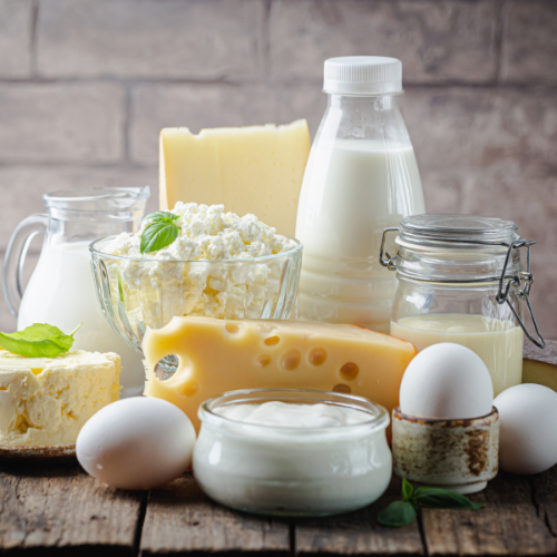 Calcium haal je voornamelijk uit zuivel