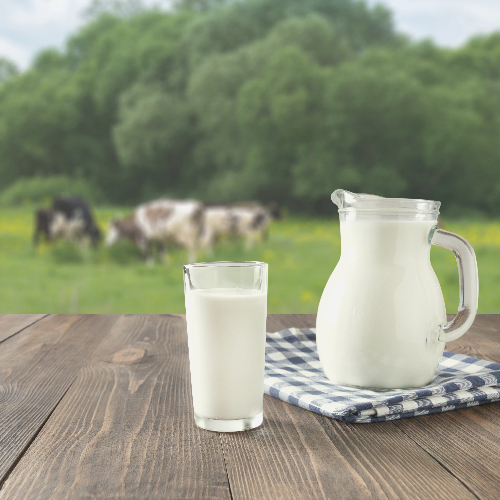 melkproducten zitten verwerkt in veel producten